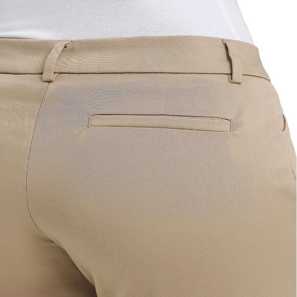 Women's Lee® Wrinkle-Free Relaxed Fit Straight-Leg Pants - Picture 12 of 12